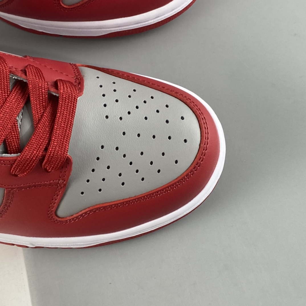 P300  Nike Dunk Low Retro ”Medium Grey” 灰红配色 SB板鞋 DD1391-002