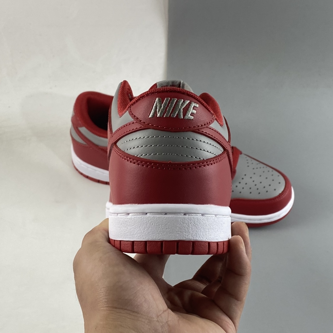 P300  Nike Dunk Low Retro ”Medium Grey” 灰红配色 SB板鞋 DD1391-002