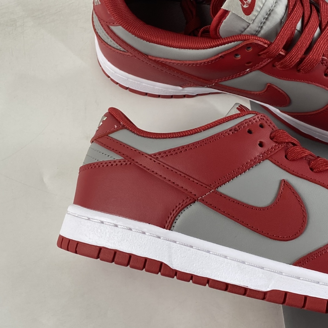 P300  Nike Dunk Low Retro ”Medium Grey” 灰红配色 SB板鞋 DD1391-002