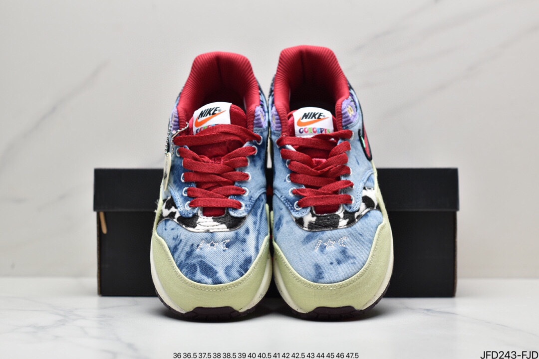 170 Patta x Nike Air Max 1“Monarch”复古休闲跑步鞋DR0448