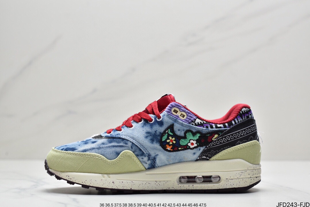 170 Patta x Nike Air Max 1“Monarch”复古休闲跑步鞋DR0448