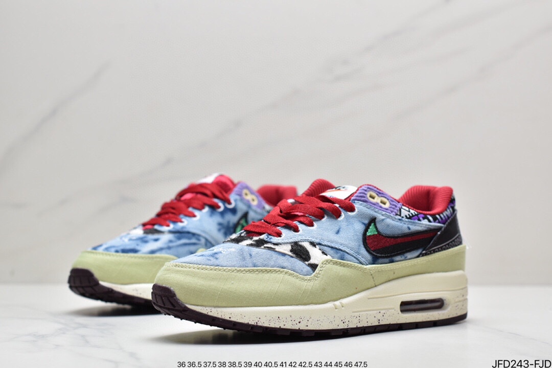 170 Patta x Nike Air Max 1“Monarch”复古休闲跑步鞋DR0448