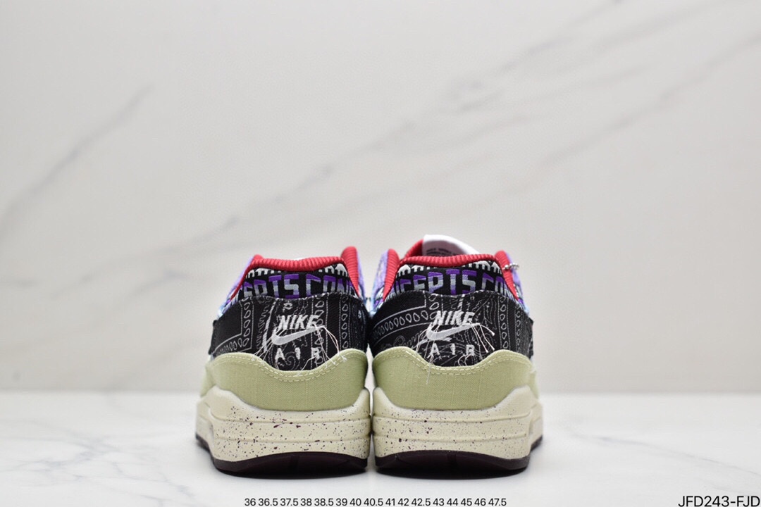 170 Patta x Nike Air Max 1“Monarch”复古休闲跑步鞋DR0448