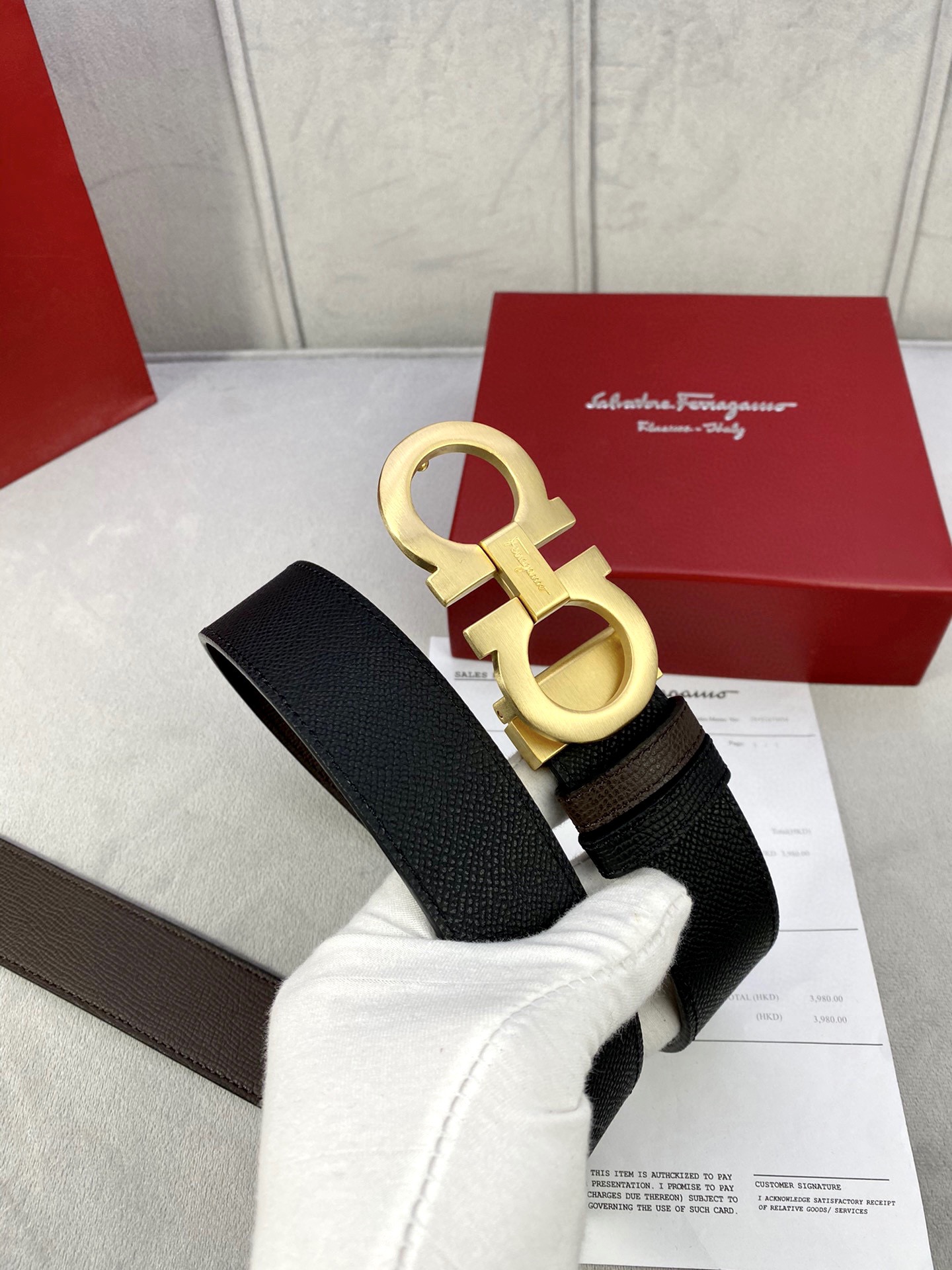宽度3.5cmFerragamo菲拉