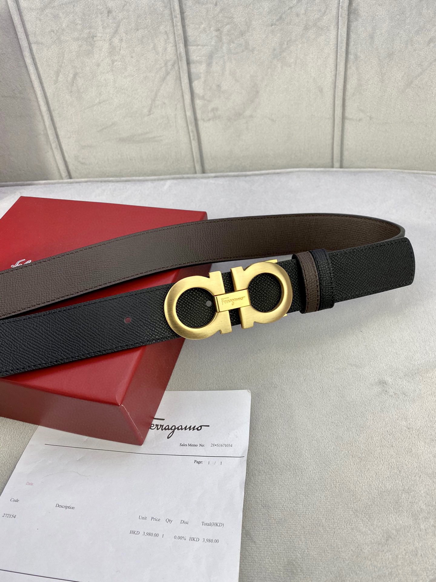 宽度3.5cmFerragamo菲拉