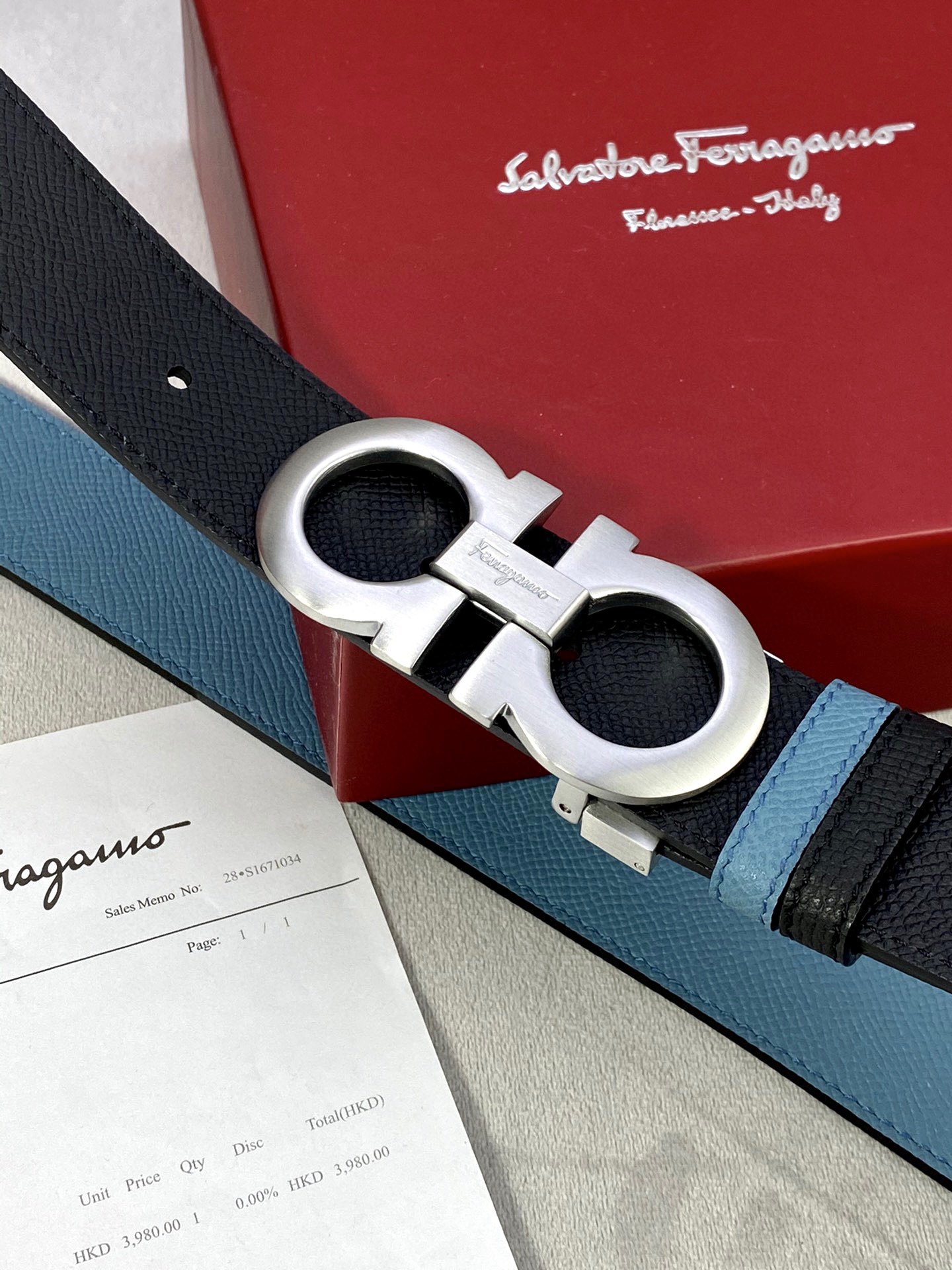 宽度3.5cmFerragamo菲拉