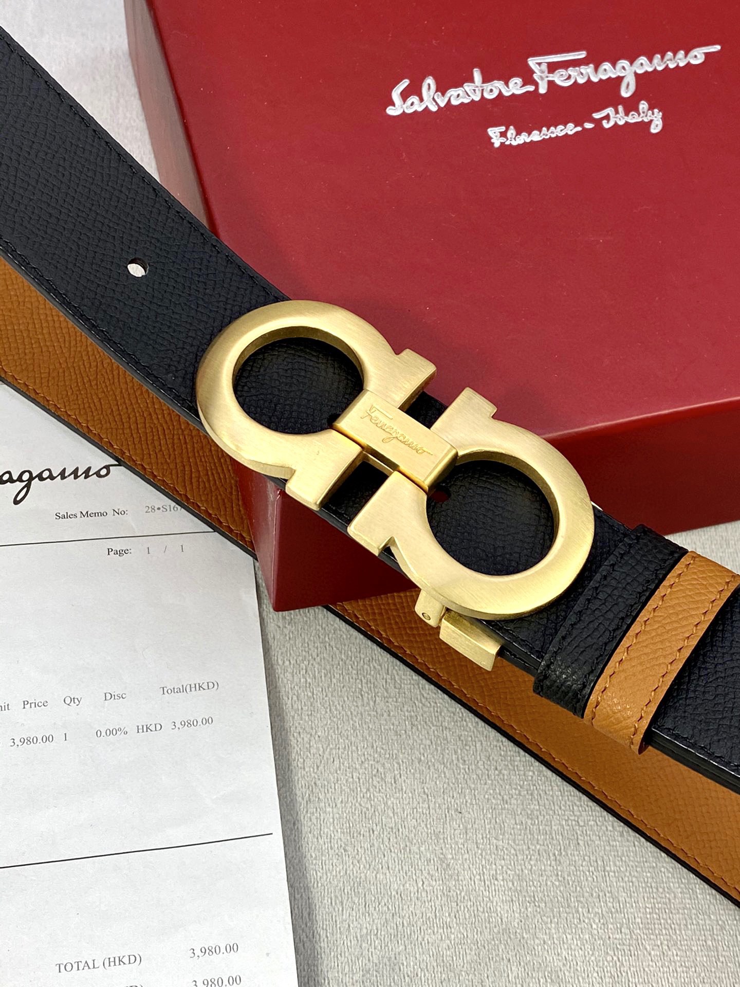 宽度3.5cmFerragamo菲拉