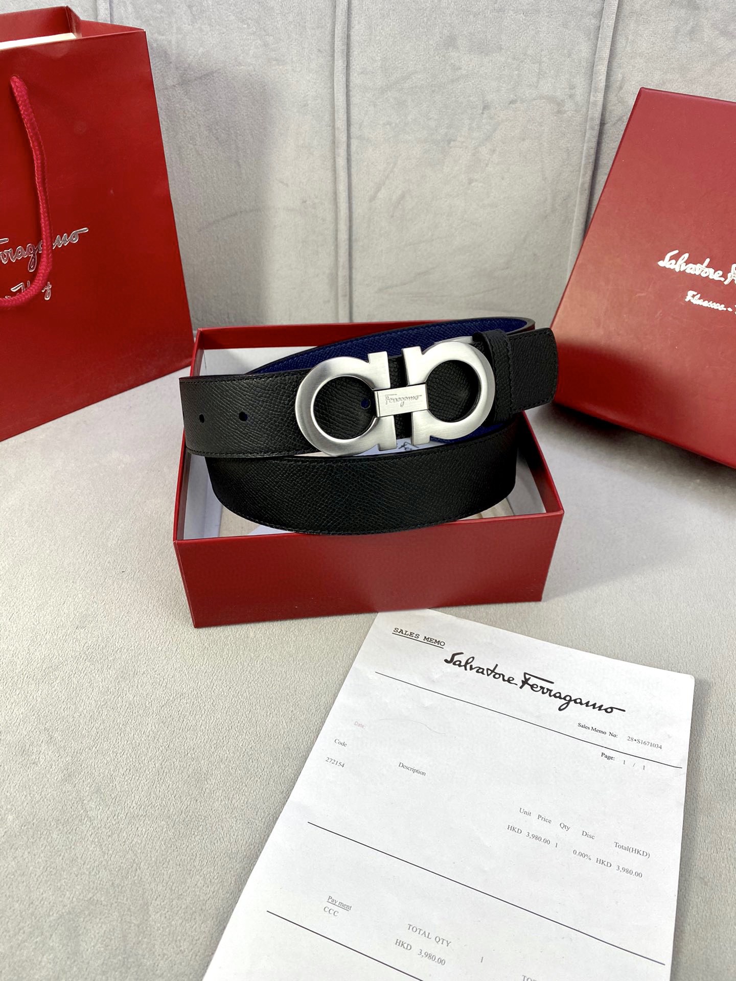 宽度3.5cmFerragamo菲拉