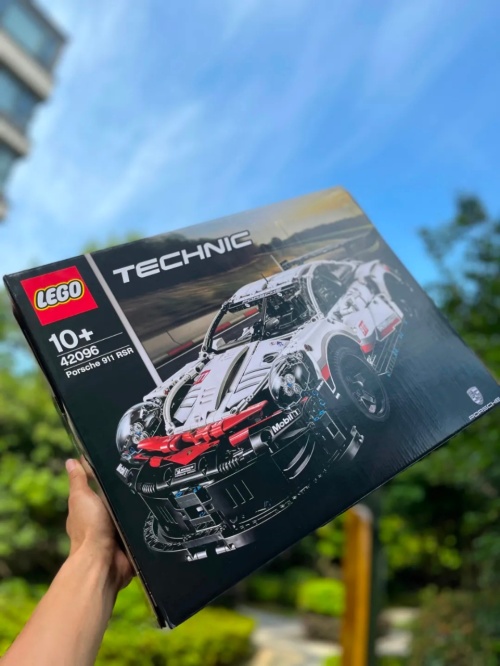 LEGO Technic Porsche 911 RSR Building Kit - Authentic Replica Model Car