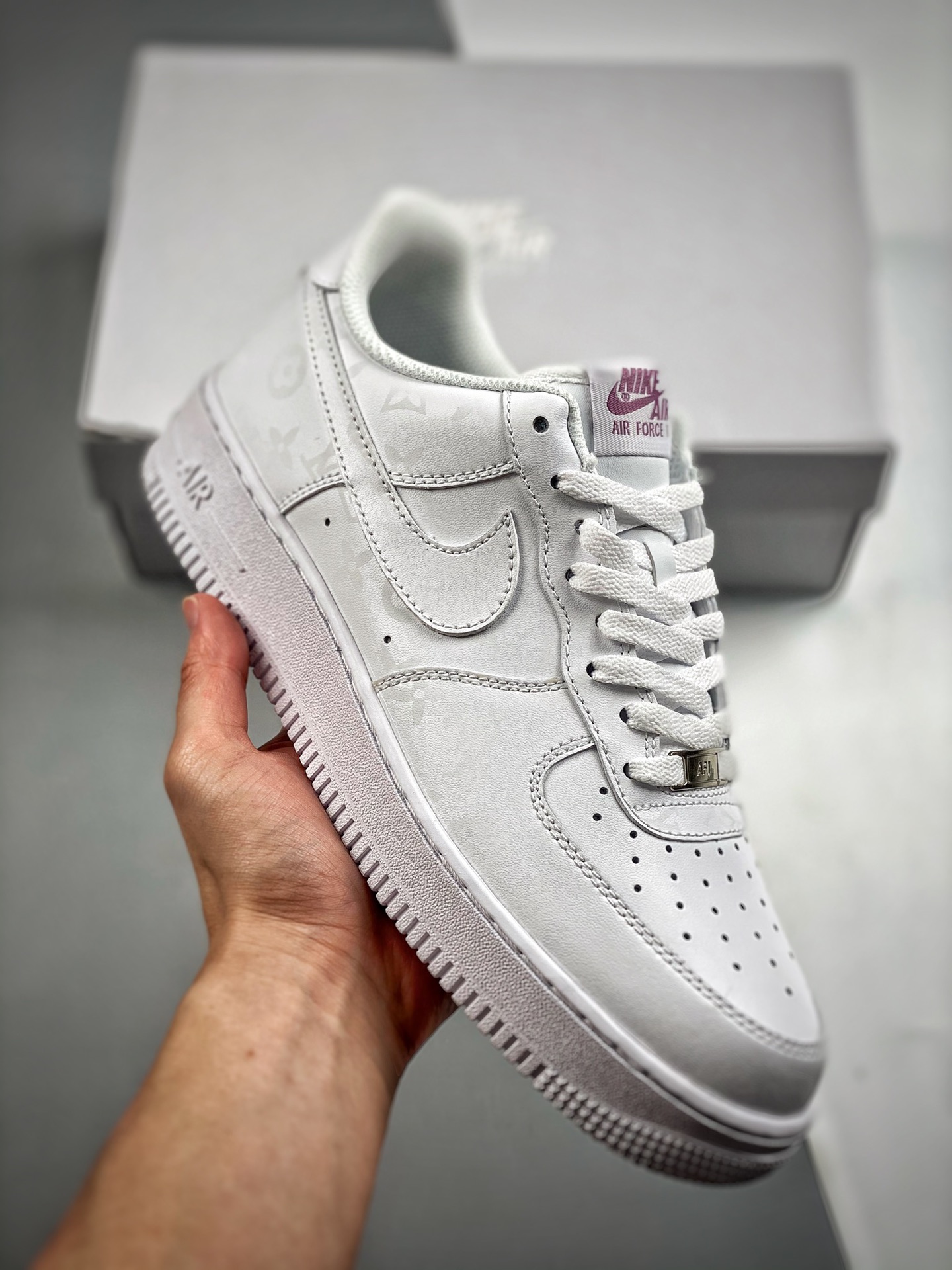 -3 Nike Air Force 1 Air Force One, horma y cartón originales para crear el estilo auténtico de Air Force, enfocado en e…