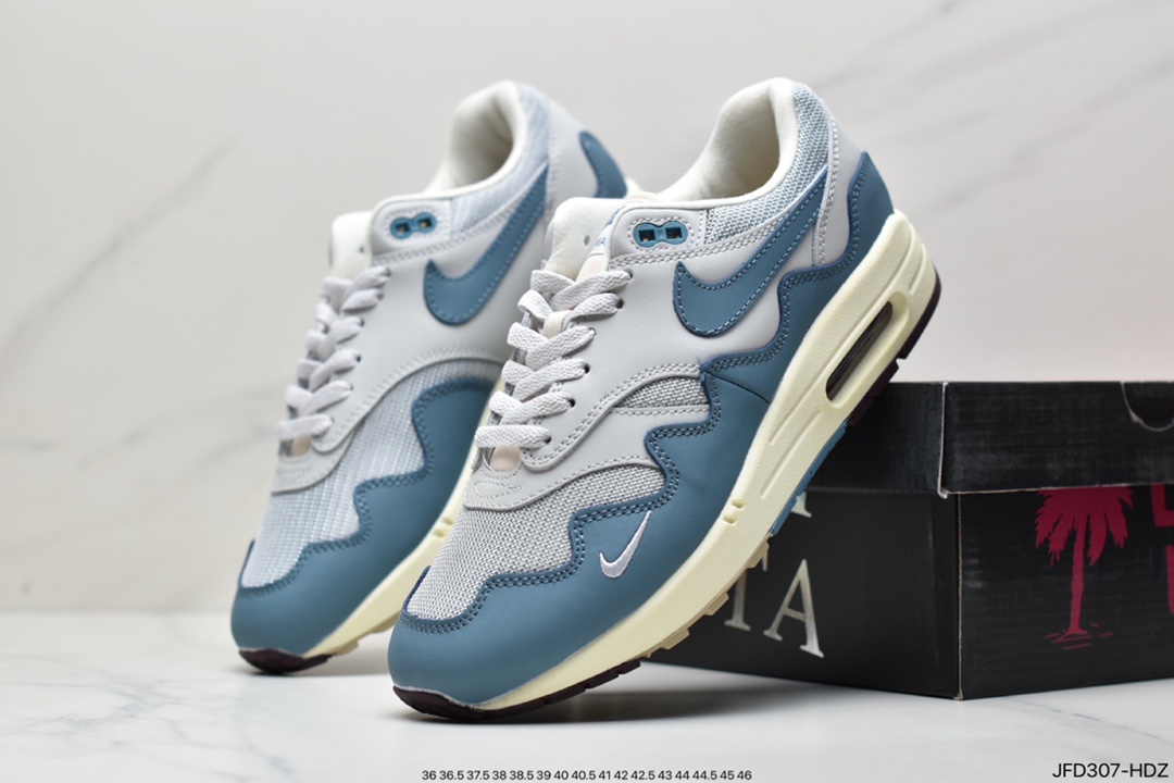 170 Patta x Nike Air Max 1“Monarch”复古休闲跑步鞋DR0448