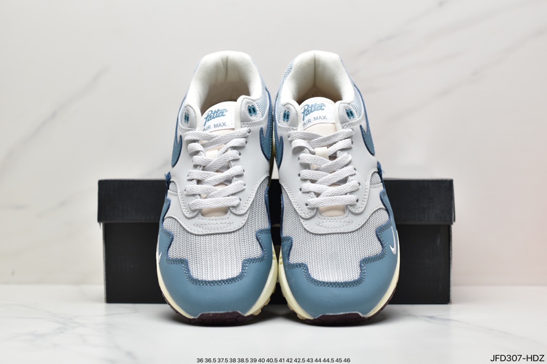 170 Patta x Nike Air Max 1“Monarch”复古休闲跑步鞋DR0448