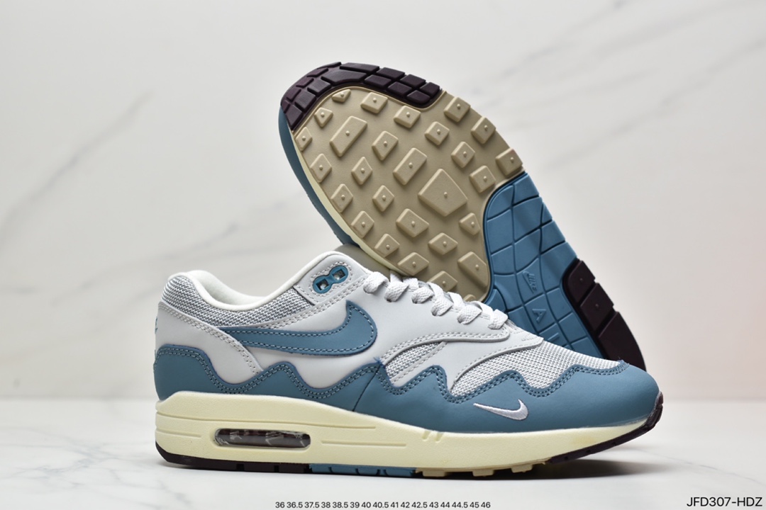170 Patta x Nike Air Max 1“Monarch”复古休闲跑步鞋DR0448