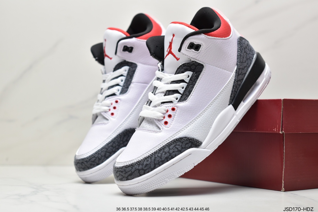 200 Air Jordan 3 Retro ”Muslin” 米白 棉布 完美品相清洁度拉帮及中底细节 货号：DH7139-100  尺码:36 36.5 37.5 38 38.5 39 40 40.5 41 42 42.5 43 44 45 46 ID:JSD170-HDZ