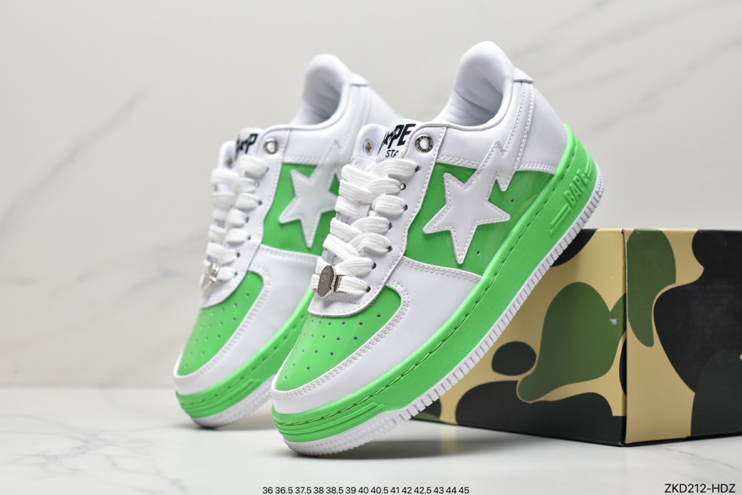 270 Bape Sta Low 人气单品 猿人头经典回归