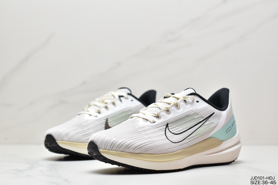 130 耐克Nike Air Winflo 9 温弗洛9代低帮贾卡面料轻盈透气休闲运动跑步鞋
