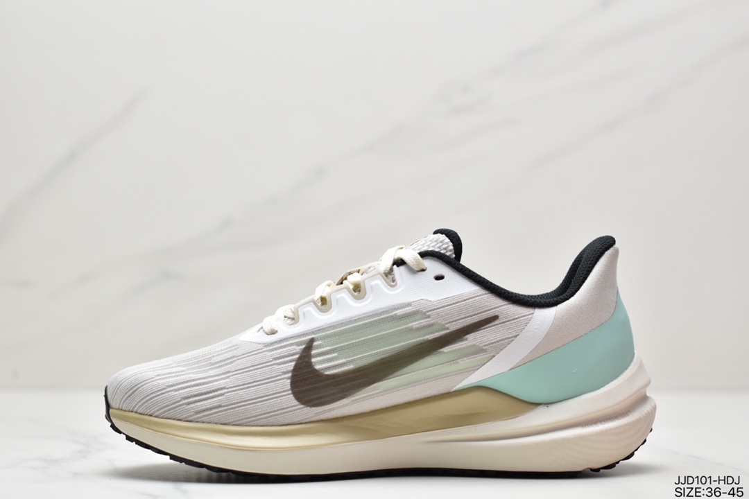 130 耐克Nike Air Winflo 9 温弗洛9代低帮贾卡面料轻盈透气休闲运动跑步鞋