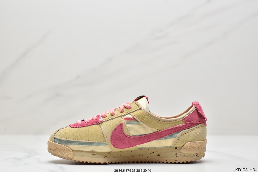 160 耐克Union x Nike Cortez情侣款 阿甘系列 运动休闲跑步鞋DR1413