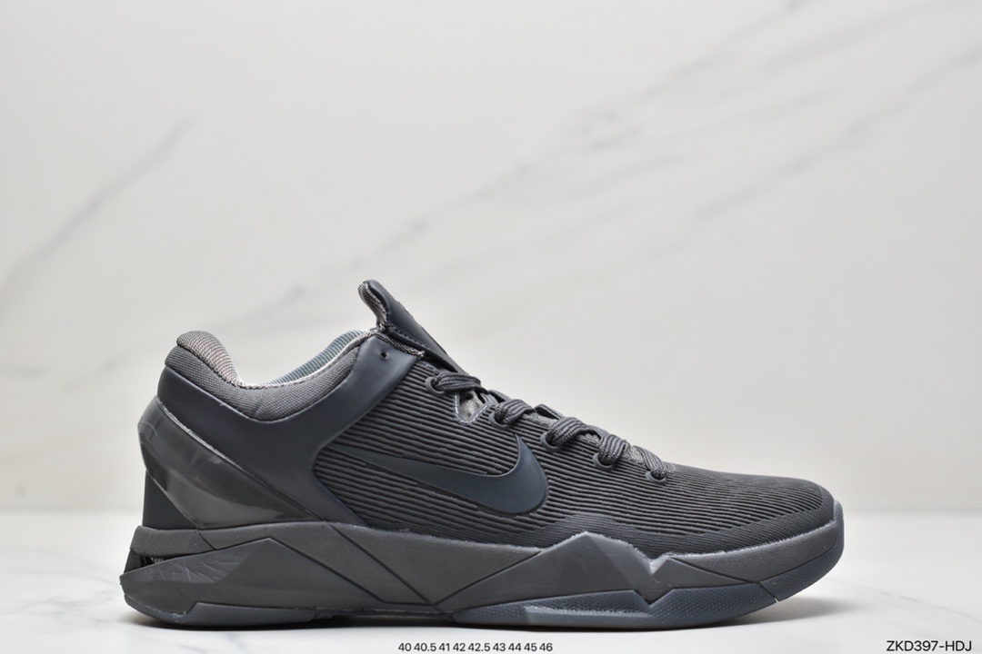 260 耐克NK Zoom Kobe VII System 科比7代复刻实战运动低帮文化篮球鞋 488371