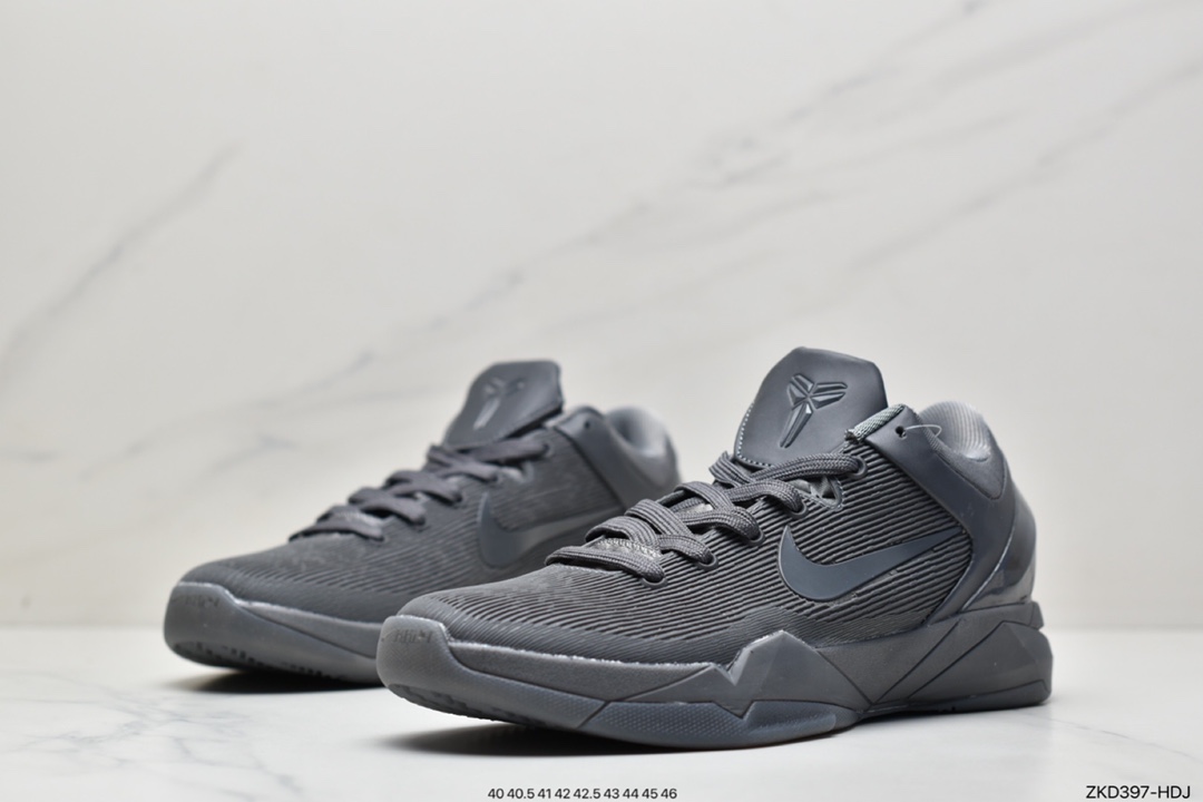 260 耐克NK Zoom Kobe VII System 科比7代复刻实战运动低帮文化篮球鞋 488371