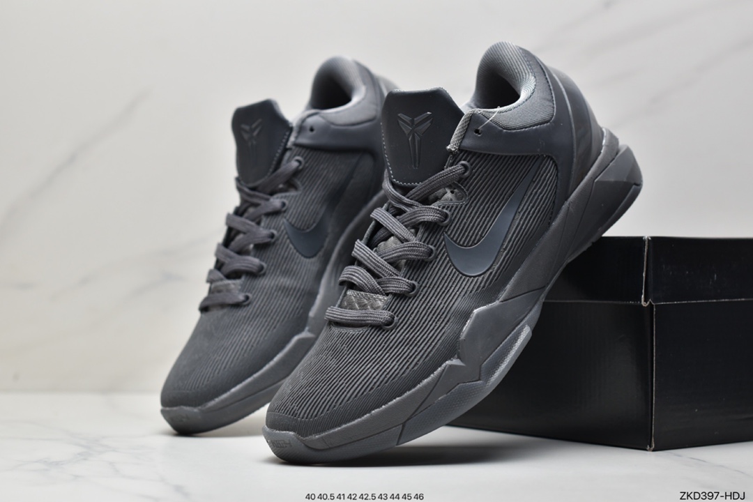 260 耐克NK Zoom Kobe VII System 科比7代复刻实战运动低帮文化篮球鞋 488371