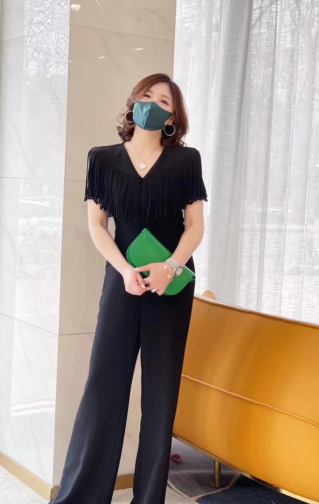 High-End Women’s Suit Set: DGS, Zero-Explosive Flow Pants, Insulated Fabrics, Multiple Colors - 图片 5