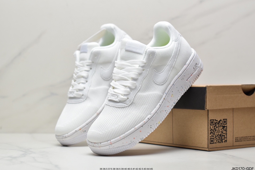 160 耐克Nike Air Force 1 Crater Flyknit Low 空军一号CT1986-400