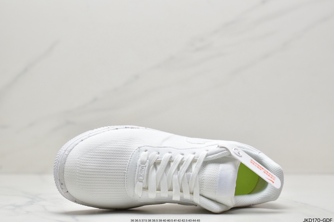 160 耐克Nike Air Force 1 Crater Flyknit Low 空军一号CT1986-400