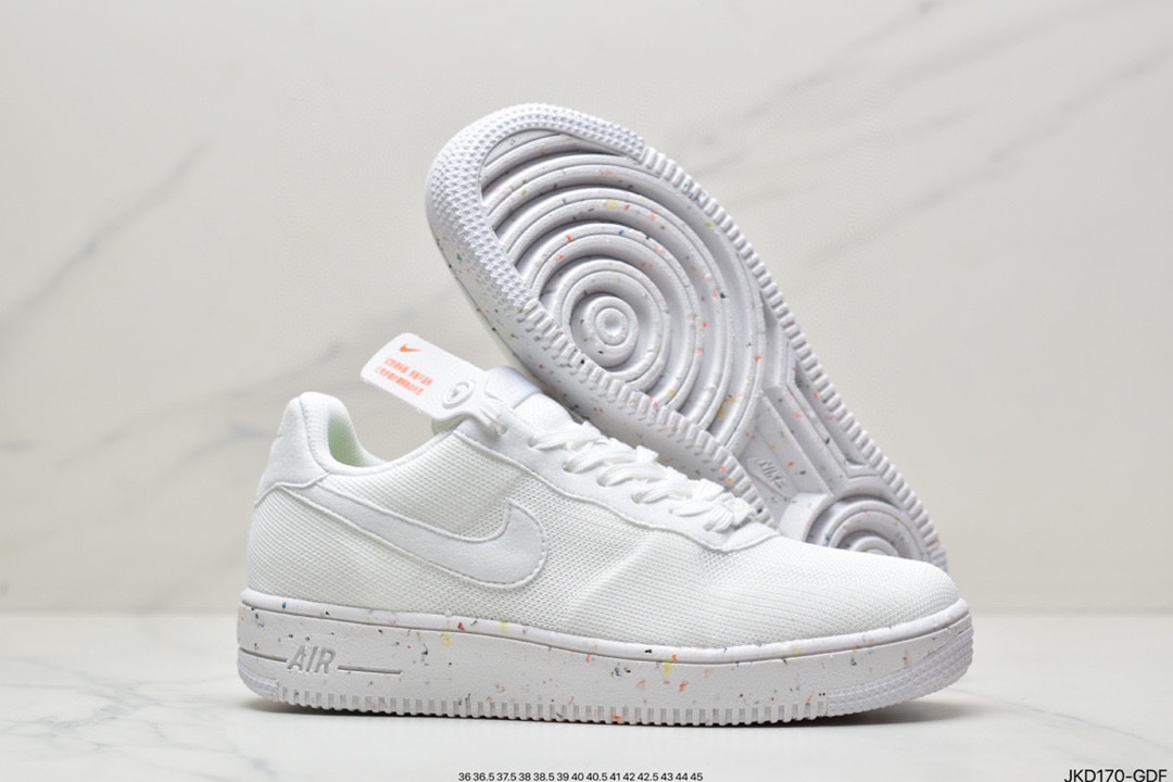 160 耐克Nike Air Force 1 Crater Flyknit Low 空军一号CT1986-400