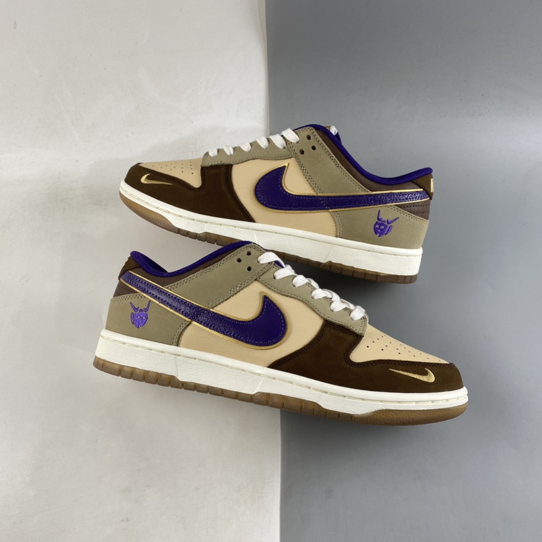 P260  Nike Dunk Low ”Setsubun” 棕色 魔神 SB低帮运动休闲板鞋 DQ5009-268
