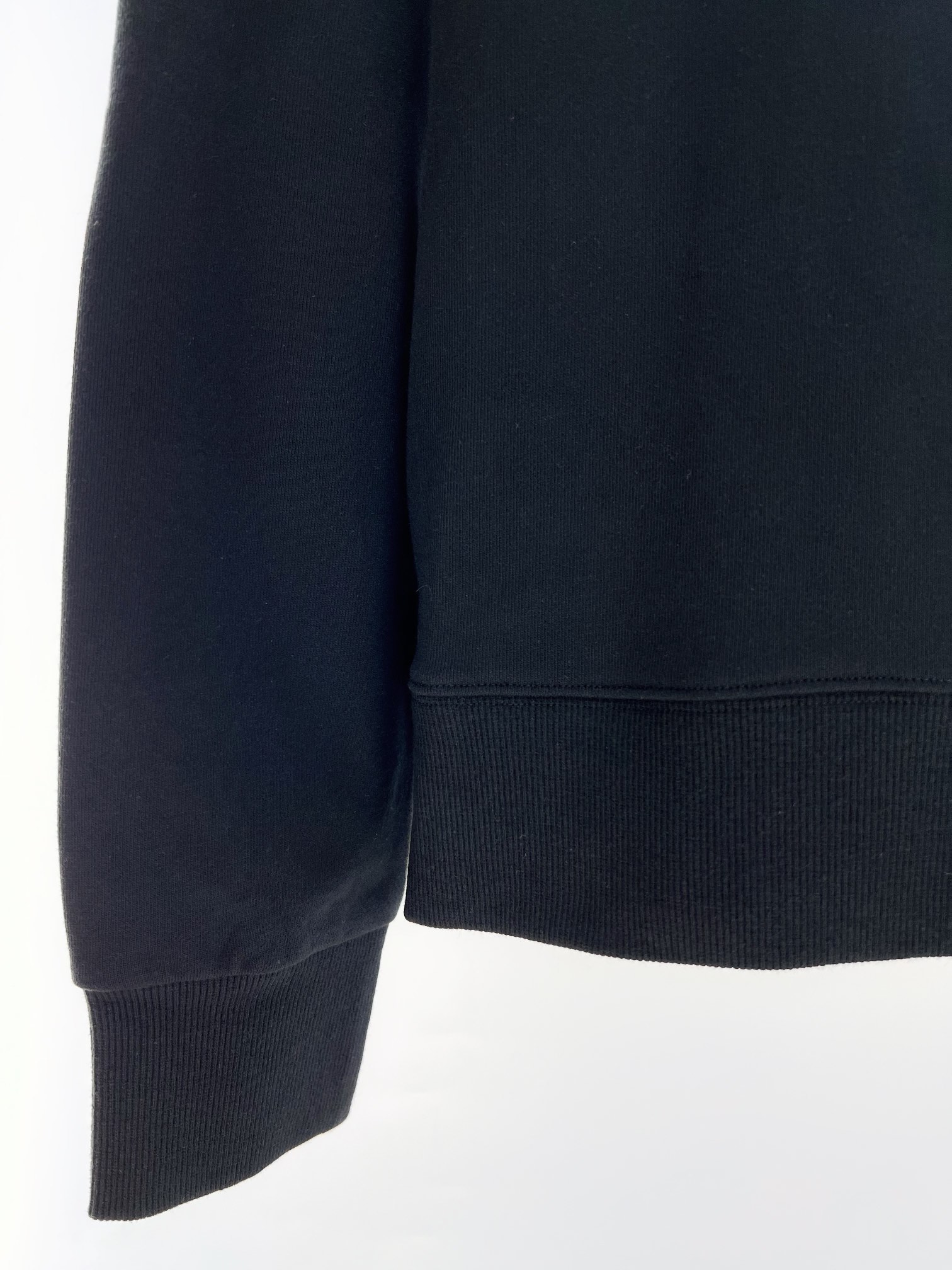 Amiri Men's Black Cotton Fleece Sweatshirt With White Logo - Crew Neck 6 i1656739677 4162 4