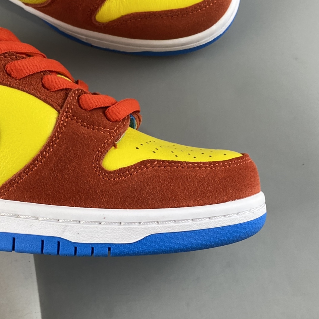 P300  Nike SB Dunk Low Pro ”Bart Simpson” 黄橙色辛普森板鞋 BQ6817-602