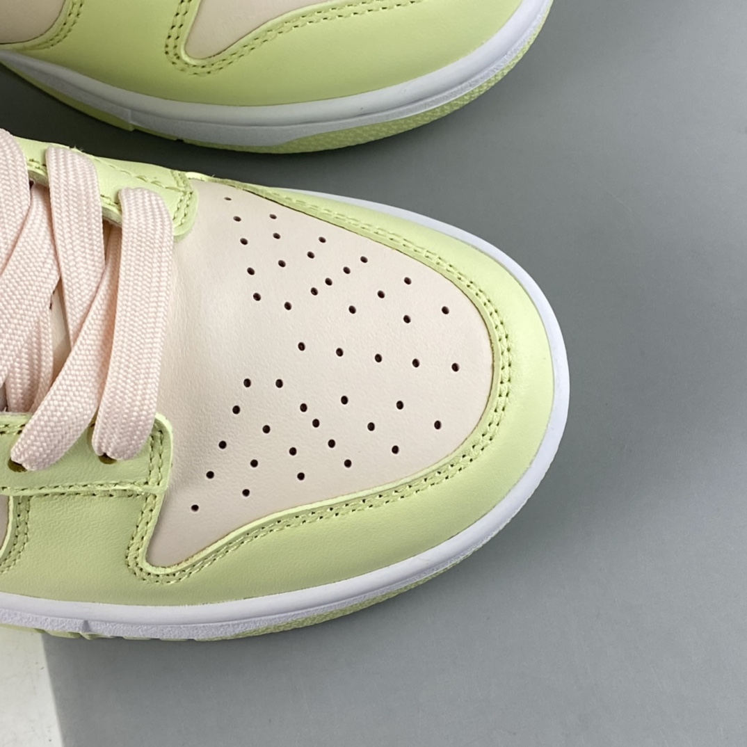 P300  Nike SB Dunk Low Prm 冰柠黄粉配色 SB扣碎篮板时尚休闲板鞋 DD1503-600