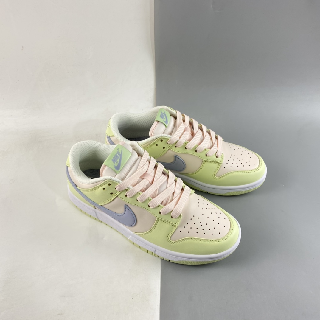 P300  Nike SB Dunk Low Prm 冰柠黄粉配色 SB扣碎篮板时尚休闲板鞋 DD1503-600