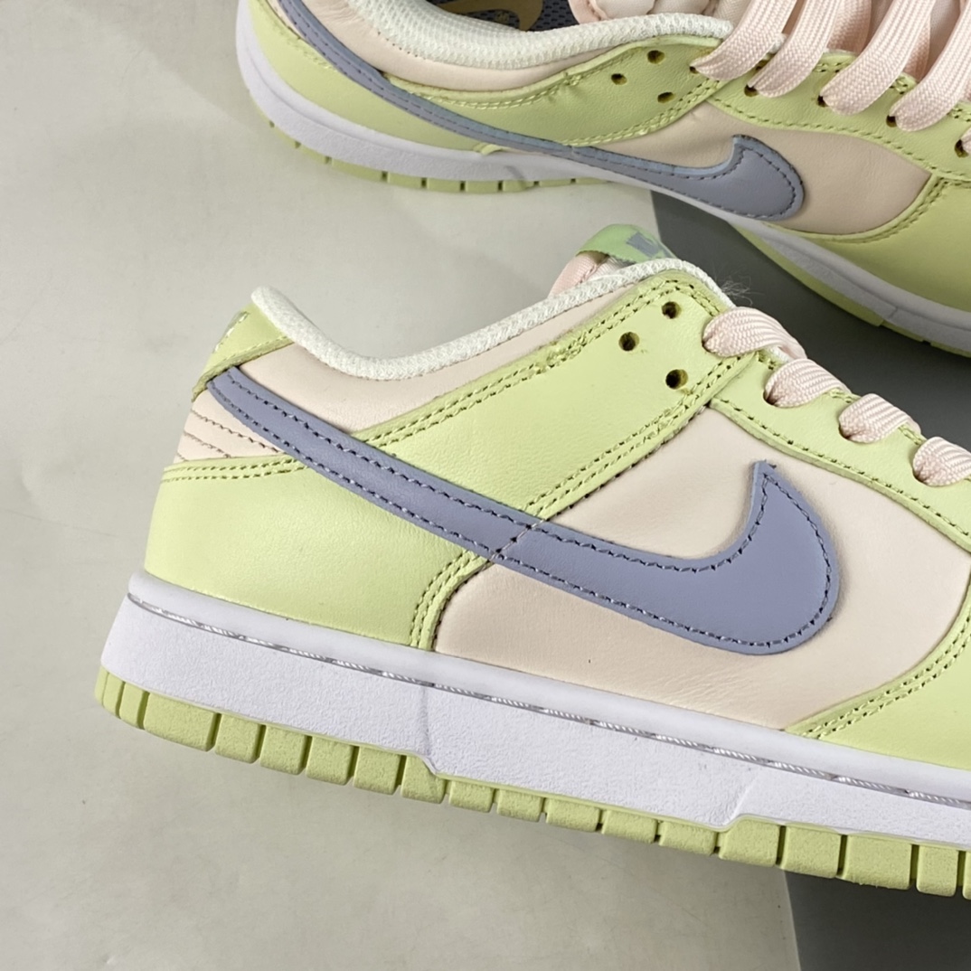 P300  Nike SB Dunk Low Prm 冰柠黄粉配色 SB扣碎篮板时尚休闲板鞋 DD1503-600