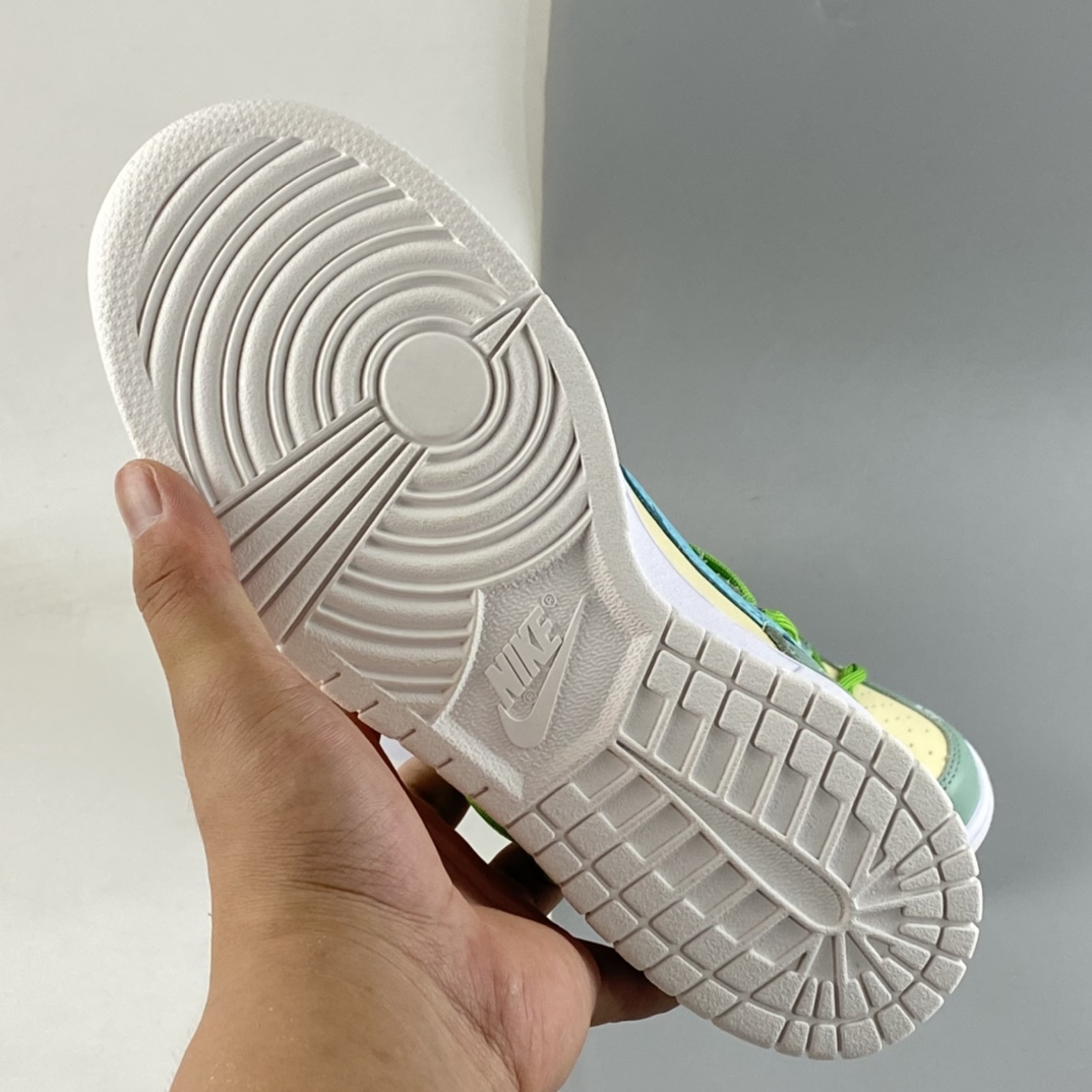 P360  Nike Dunk low 腰果花绑带解构 SB扣碎篮板时尚休闲板鞋 DH9765-100