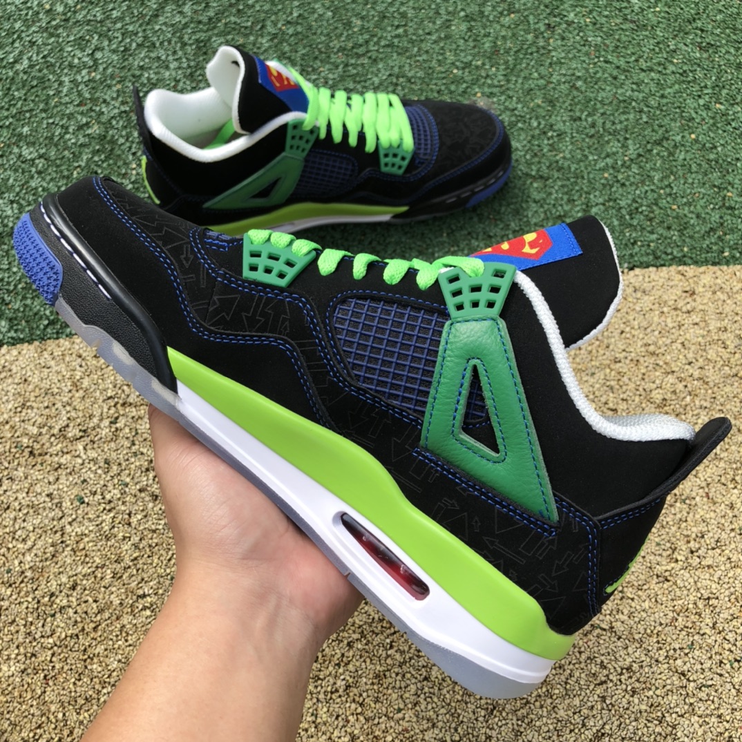 纯原版Air Jordan 4 doernbecher AJ4 慈善 超人 DB 308497-015