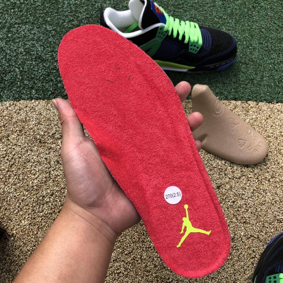 纯原版Air Jordan 4 doernbecher AJ4 慈善 超人 DB 308497-015