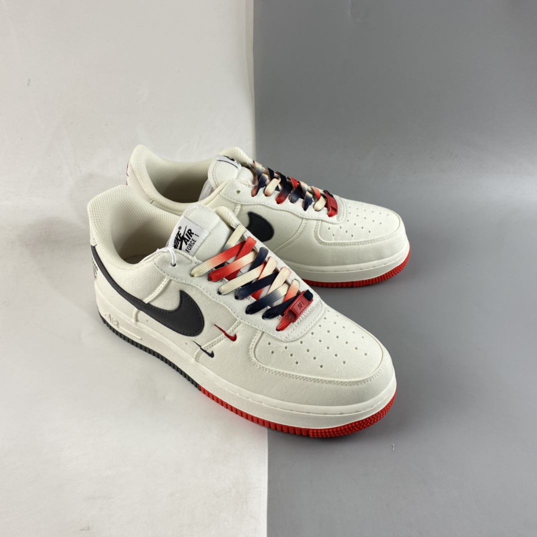 P220  Nike Air Force 1’07 Low 黑红 芝加哥公牛城市限定低帮板鞋 NA2022-006