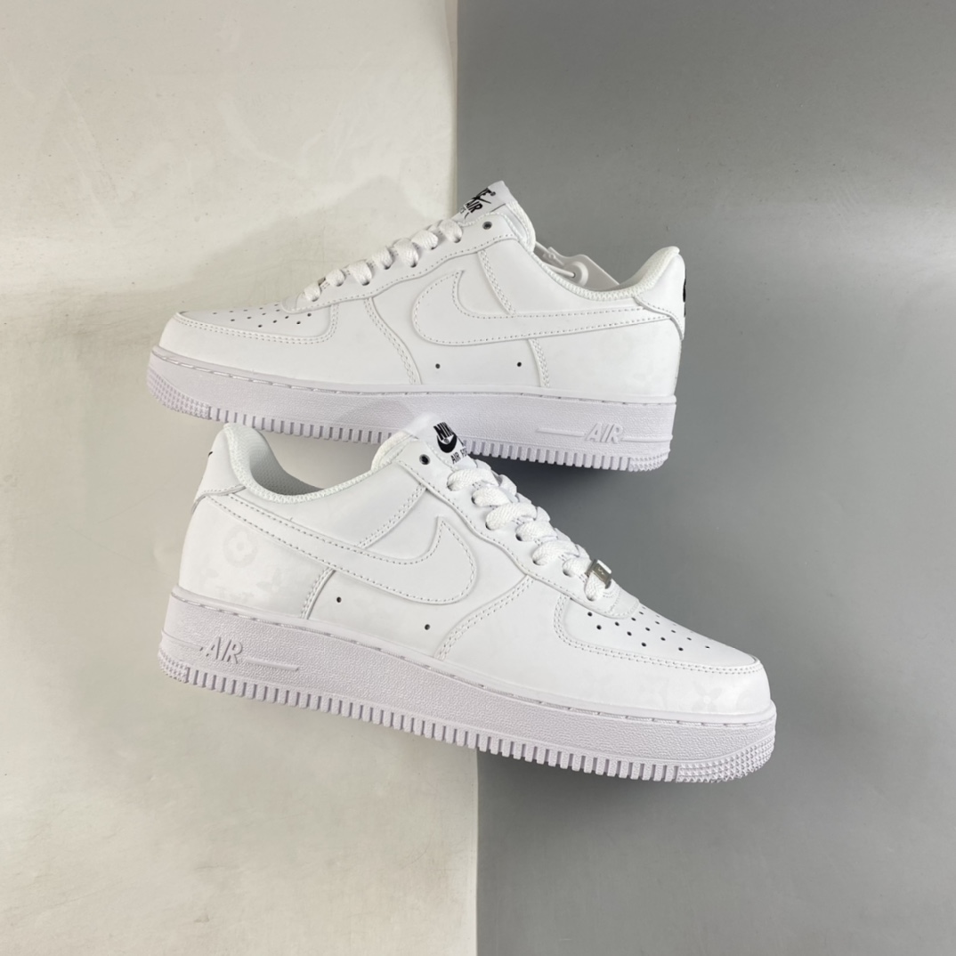 P240  驴牌 x Nike Air Force 1’07 Low 紫光驴牌印花板鞋 CW2288-131