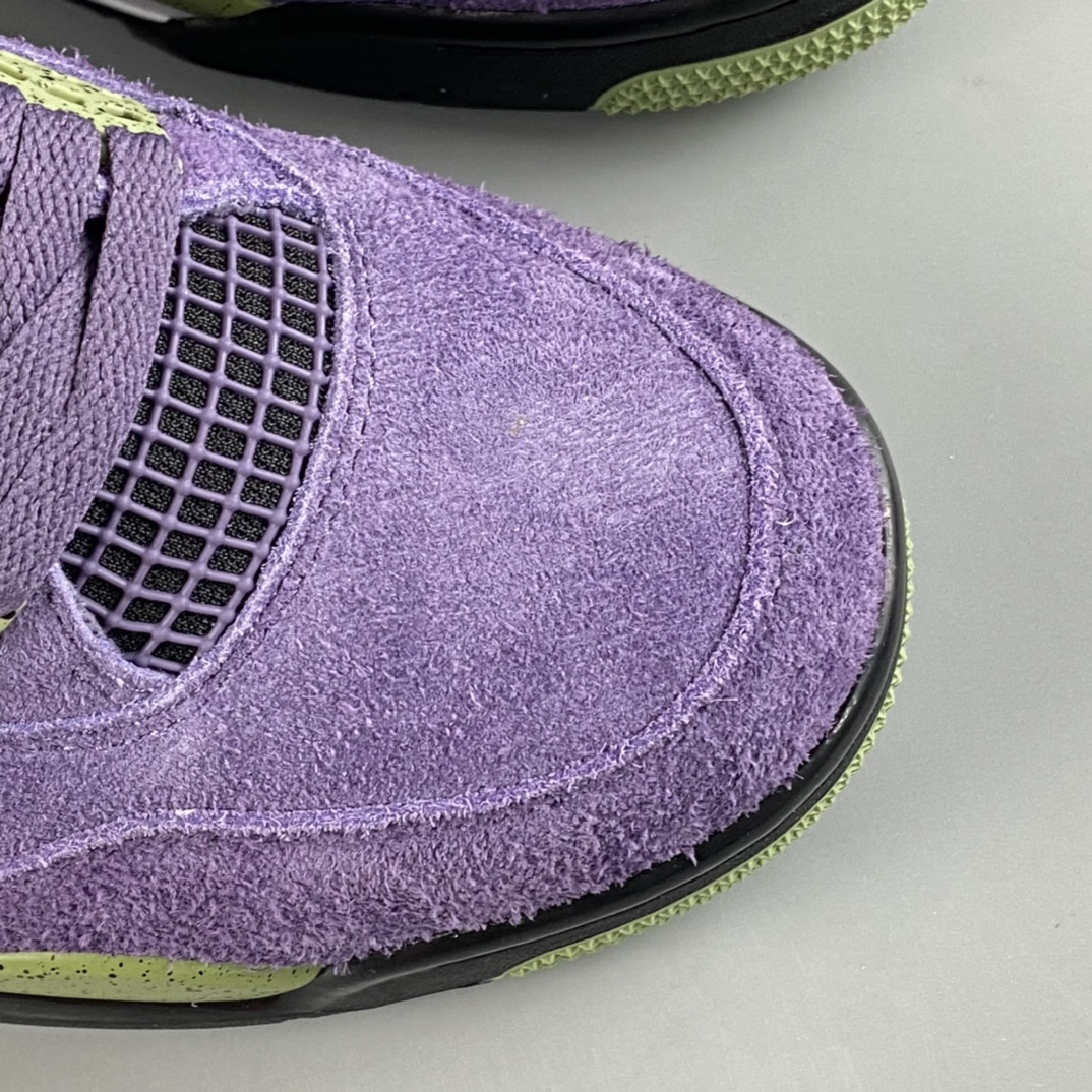 P400   Air Jordan 4 Retro ” Canyon Purple” AJ4乔4 紫色 文化篮球鞋 AQ9129-500