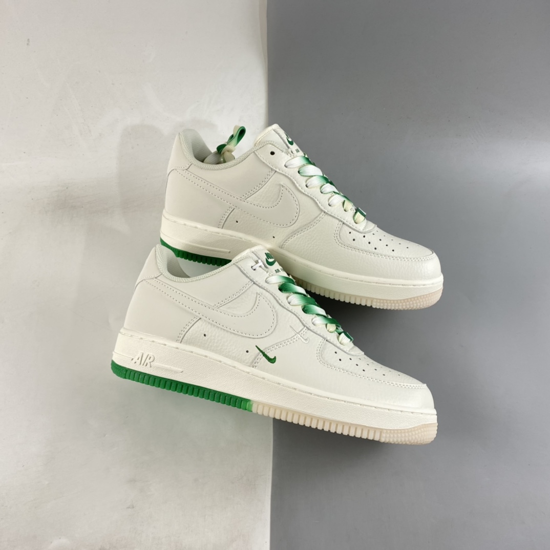 P260  Nike Air Force 1’07 Low 米白绿 波士顿城市限定板鞋 BO6638-160