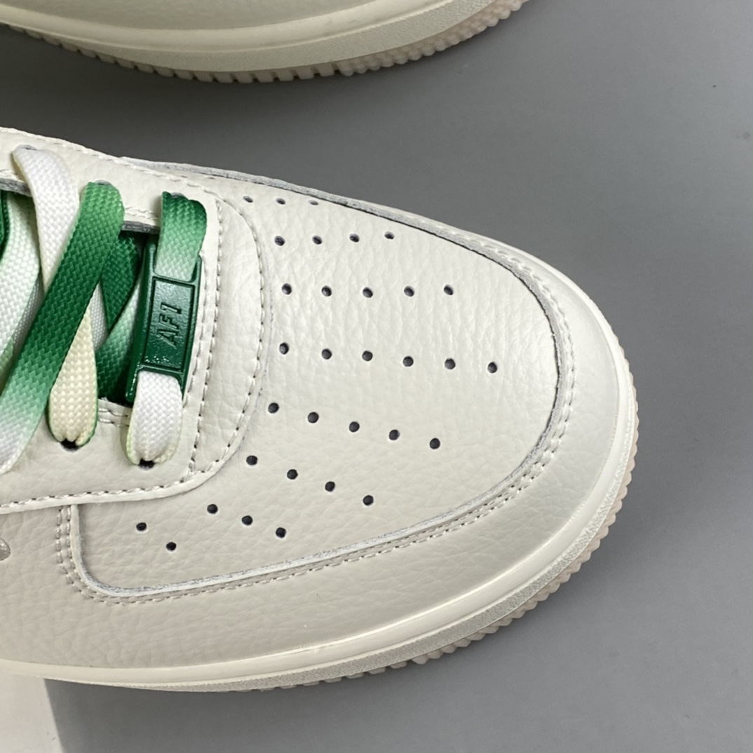 P260  Nike Air Force 1’07 Low 米白绿 波士顿城市限定板鞋 BO6638-160