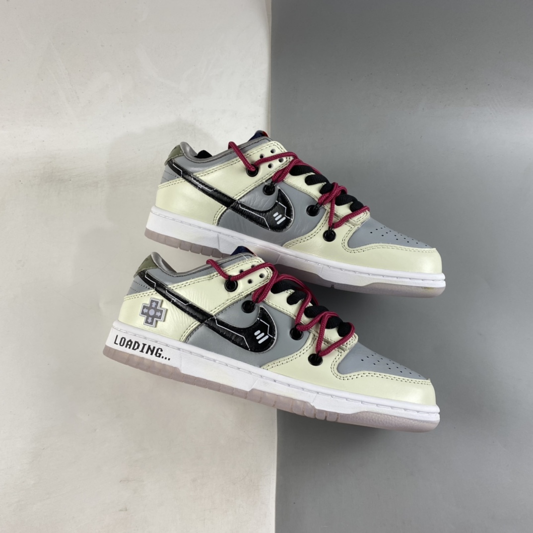P380  Nike Dunk low ”Video Game” 电玩主题 绑带解构板鞋 DD1768-400