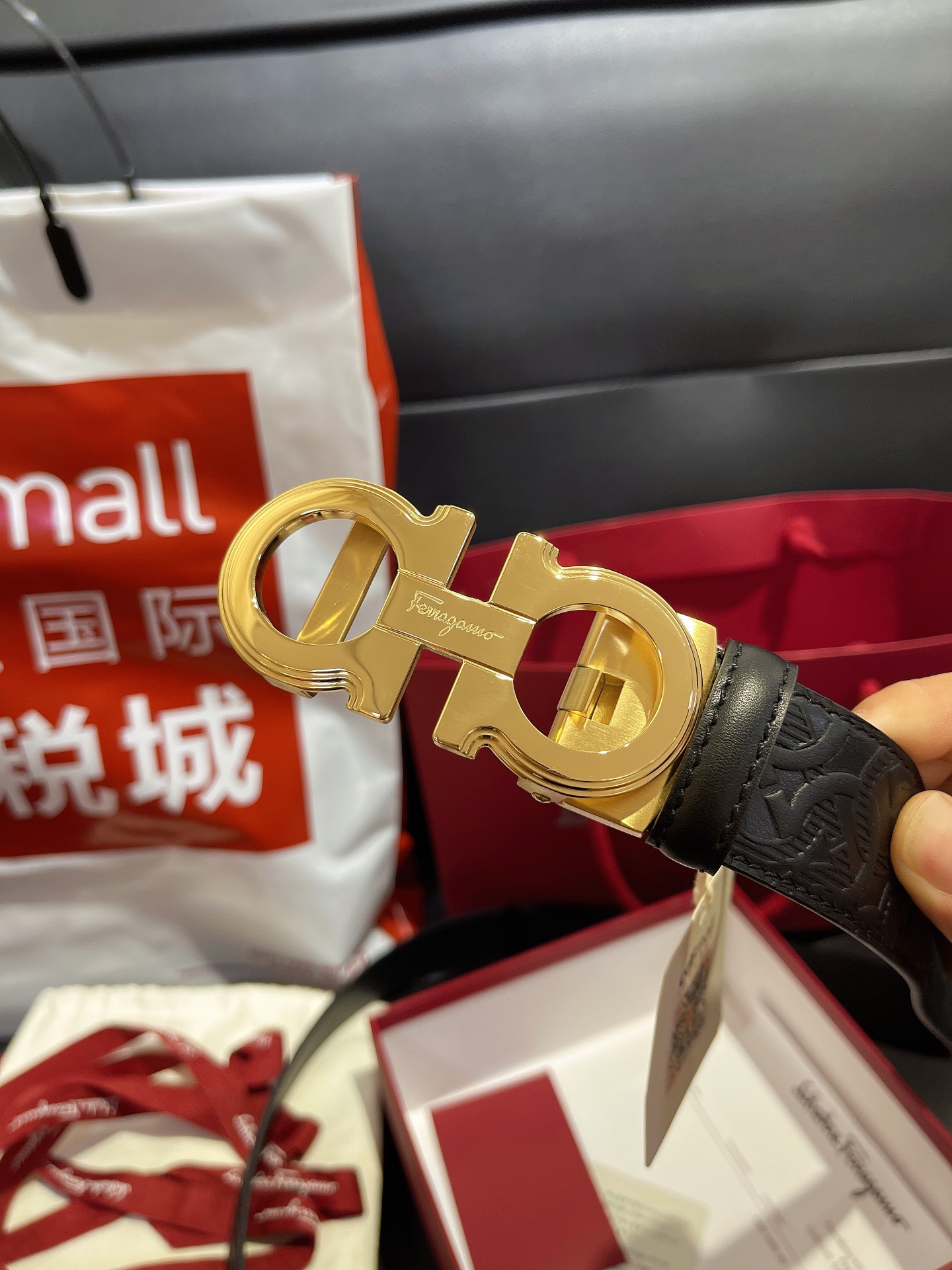 出货实拍菲拉格慕原单质量平滑自动扣不