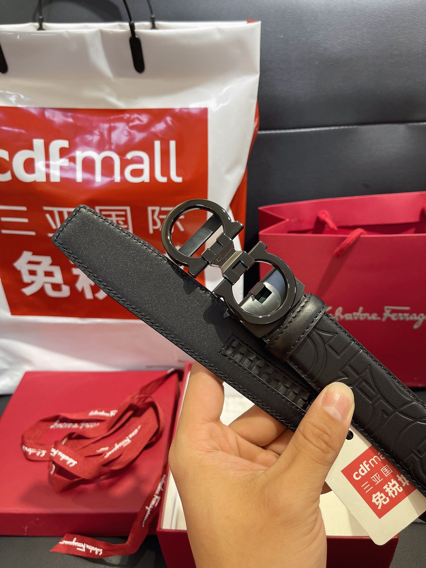 出货实拍菲拉格慕原单质量平滑自动扣不