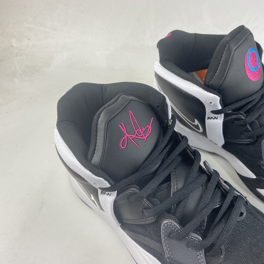 P260 Nike Kyrie 8 Infinity 黑白粉 太极 EP 专业实战篮球鞋 DC9134-003