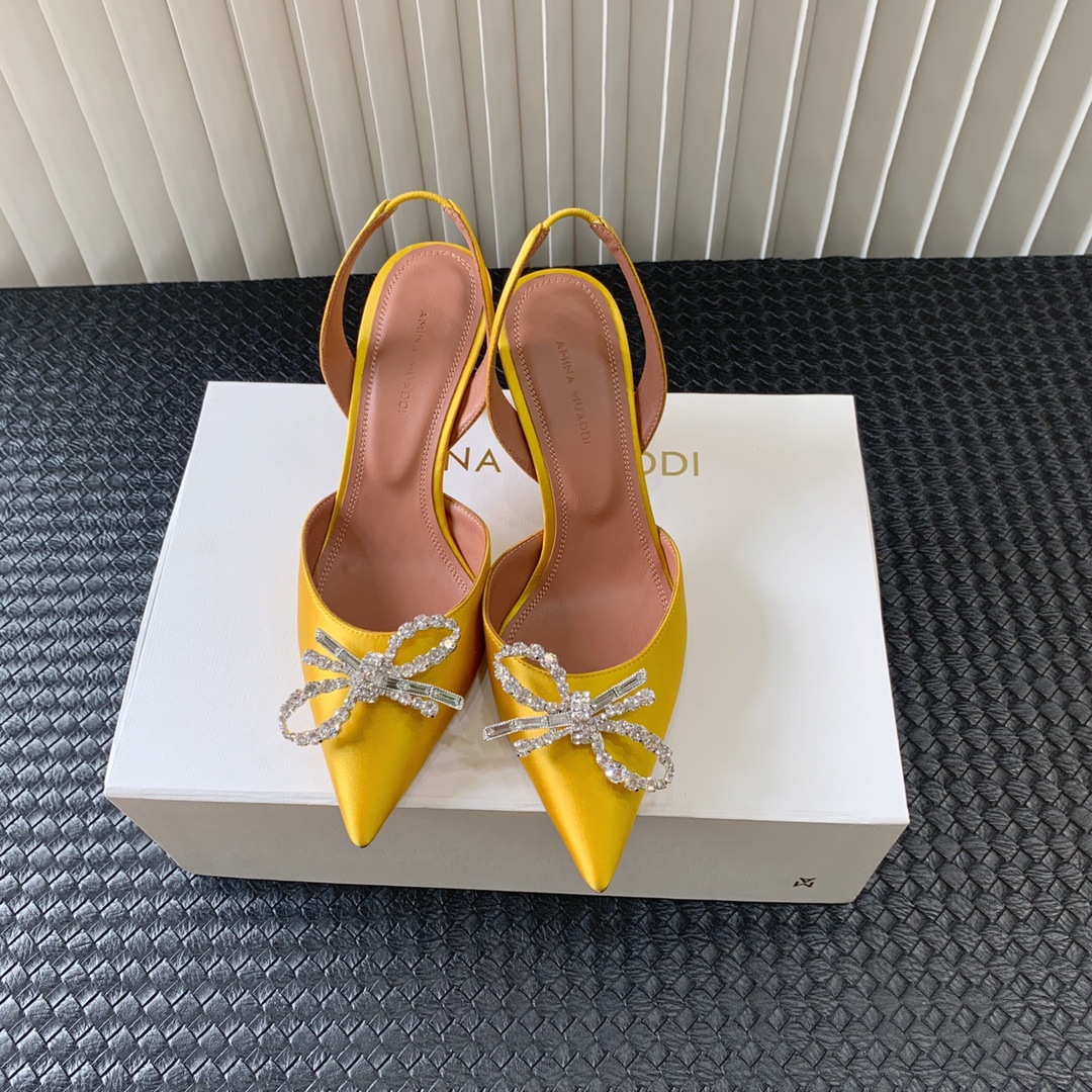 NO:244681,Yellow silk, high heels, real silk19860909黄色 真丝,高跟鞋,high heels,real silk,Women's Shoes