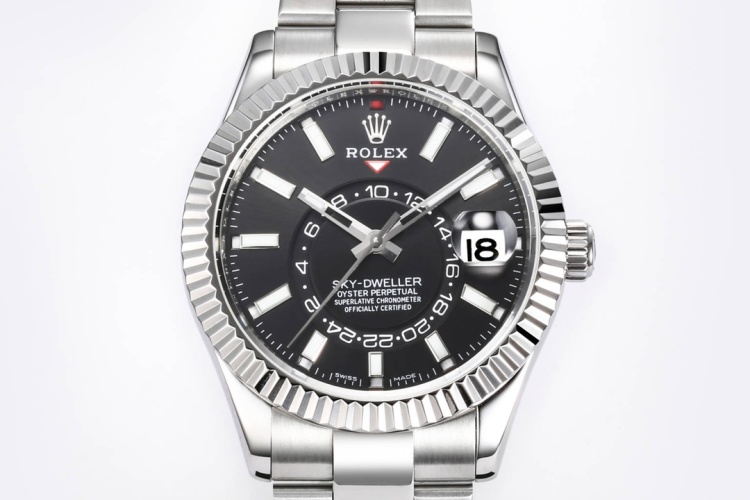 Rolex Sky-Dweller 42mm Stainless Steel Black Dial Oyster Bracelet Watch 1 Rolex Sky-Dweller 42mm Stainless Steel Black Dial Oyster Bracelet Watch