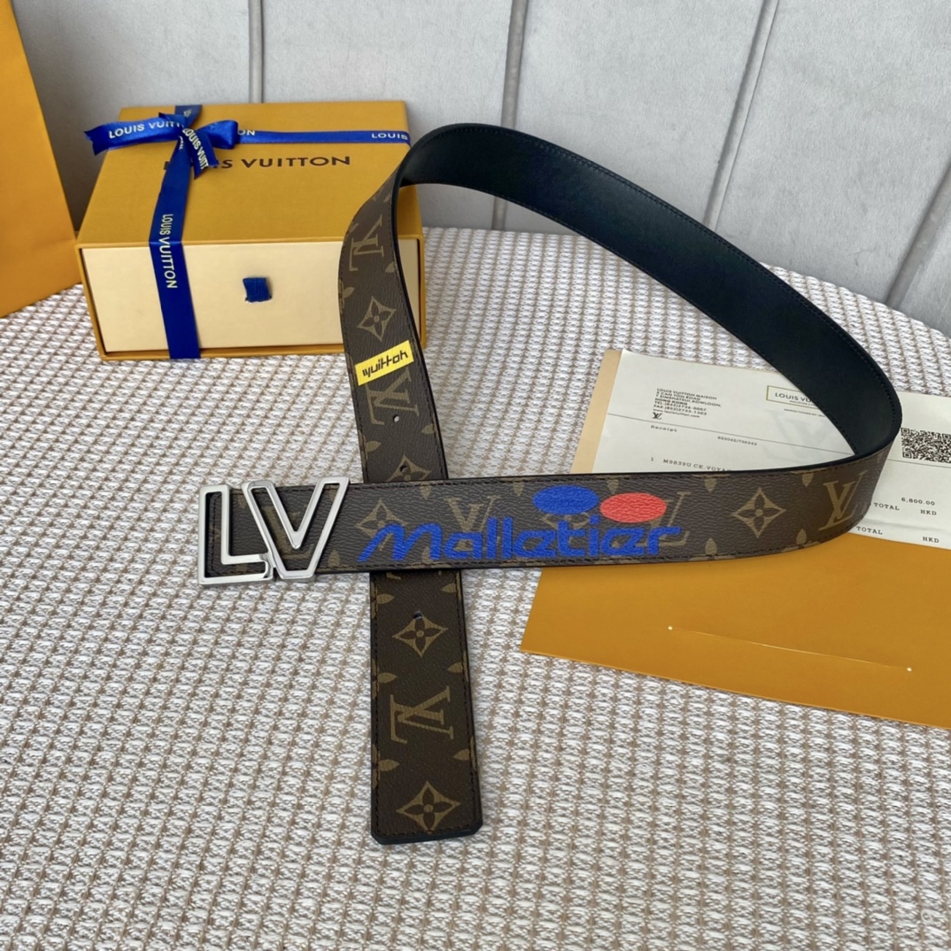 Louis Vuitton Belts 2023 AAA Replica Customize
 Calfskin Cowhide